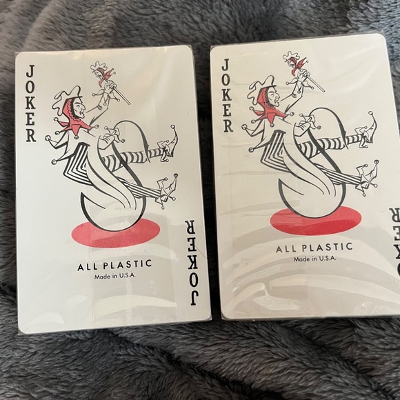 Midcentury vintage sealed new 1960s Stancraft playing cards - Picture 3 of 6